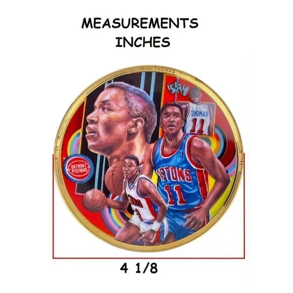 SPORTS Impressions The NBA Basketball Superstar Isiah Thomas by Joseph Catalano - Picture 8 of 11